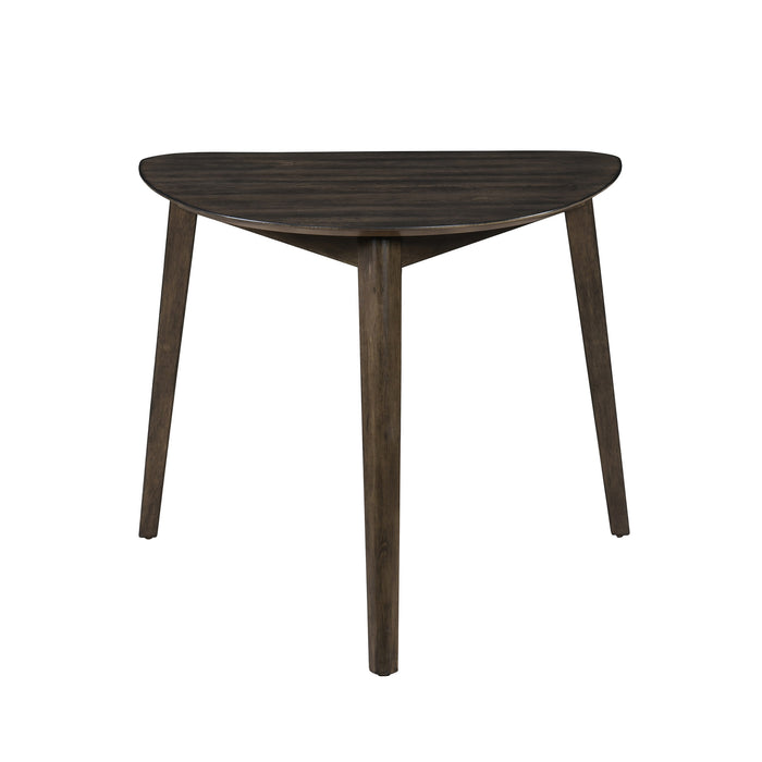 REX GUITAR PICK CORNER TABLE-WALNUT