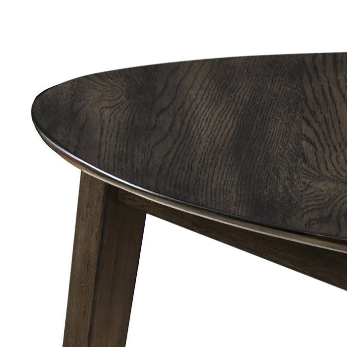REX GUITAR PICK CORNER TABLE-WALNUT