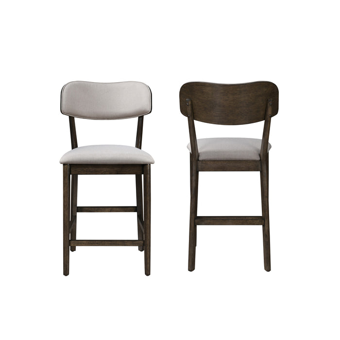 REX OPEN BACK COUNTER CHAIR (2 PER CARTON)