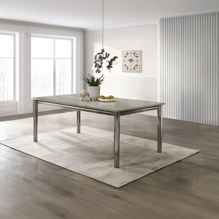 LENNOX DINING TABLE-GRAY