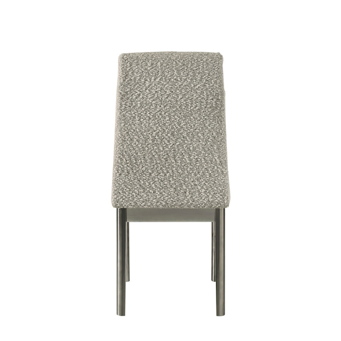 LENNOX UPHOLSTERED SIDE CHAIR (2 PER CARTON)-GRAY