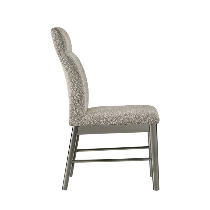 LENNOX UPHOLSTERED SIDE CHAIR (2 PER CARTON)-GRAY