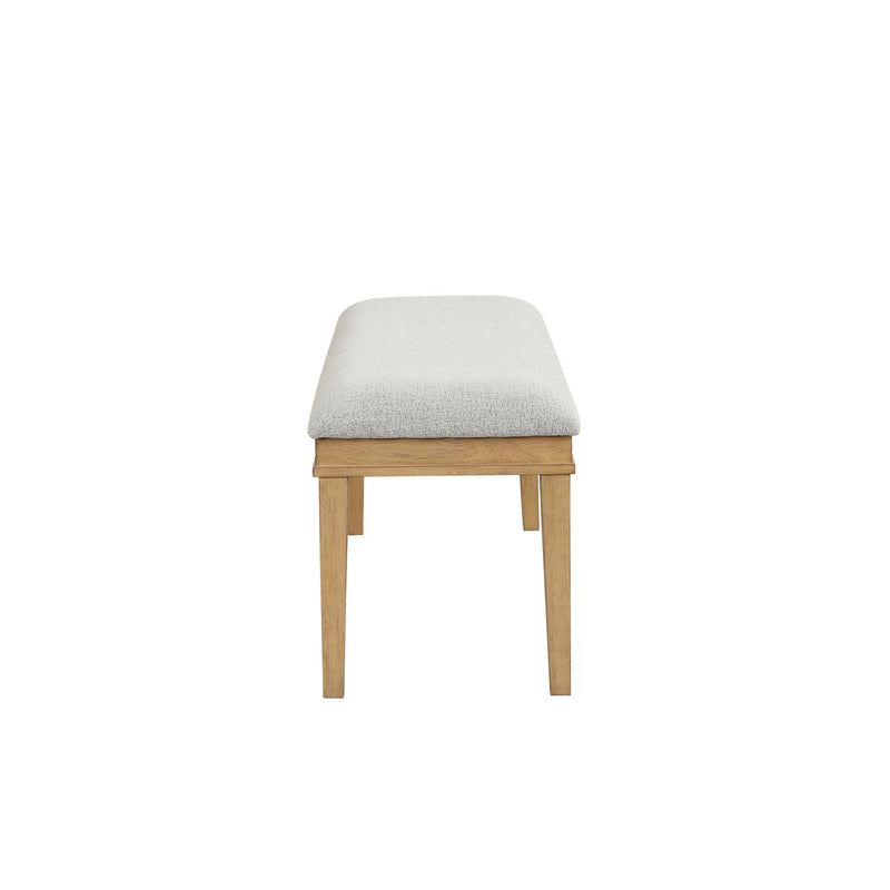 ESSENCE CUSHIONED DINING BENCH-NATURAL