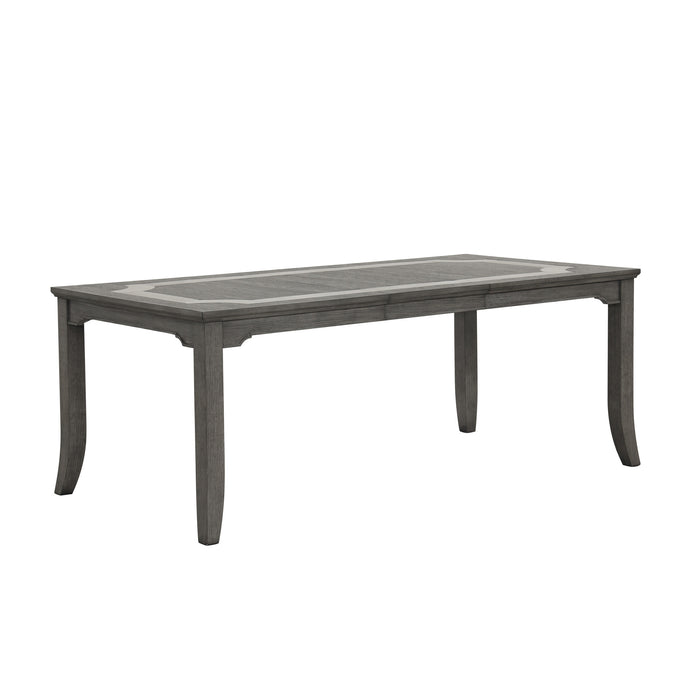 LISBON RECTANGLE DINING TABLE-GRAY