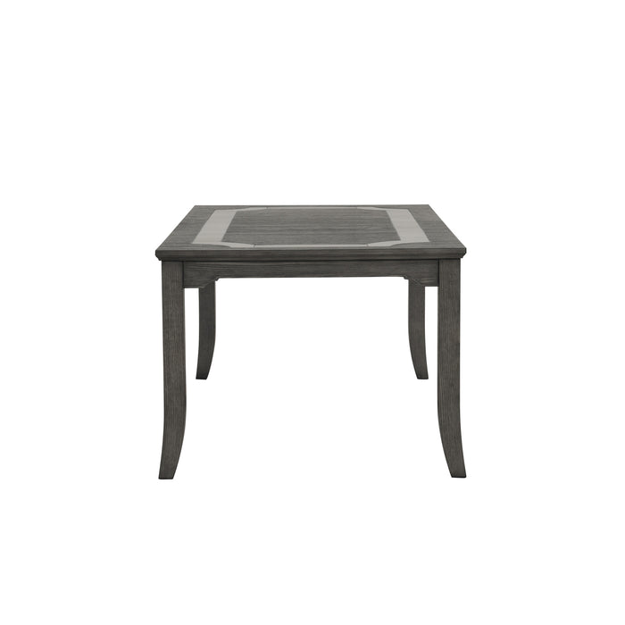 LISBON RECTANGLE DINING TABLE-GRAY