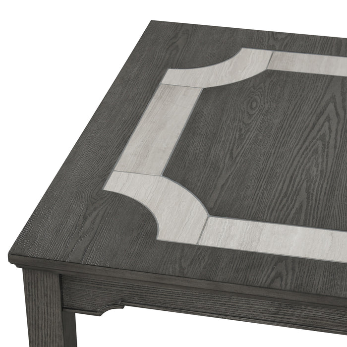 LISBON RECTANGLE DINING TABLE-GRAY