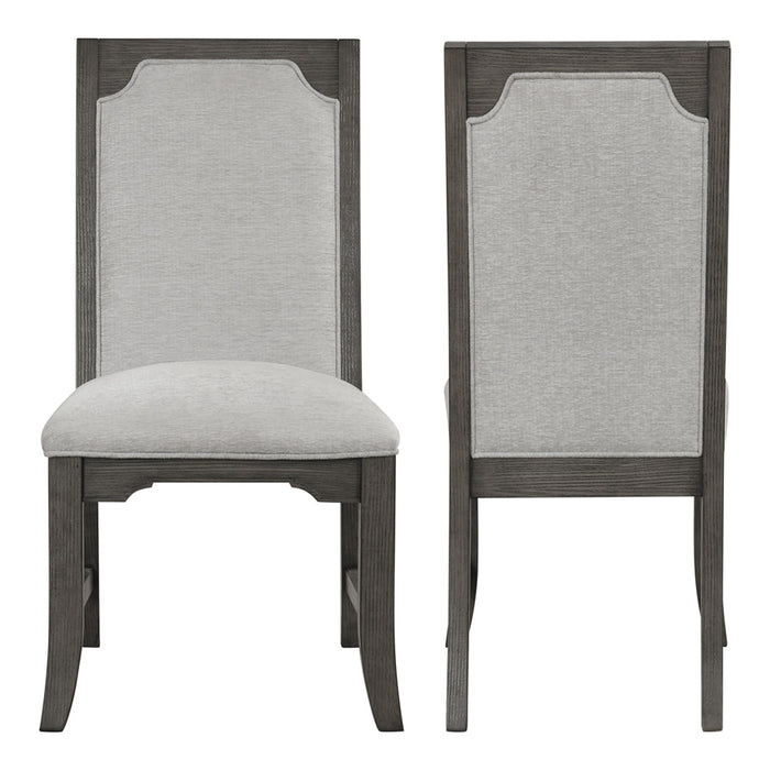 LISBON DINING SIDE CHAIR (2 PER CARTON)-GRAY
