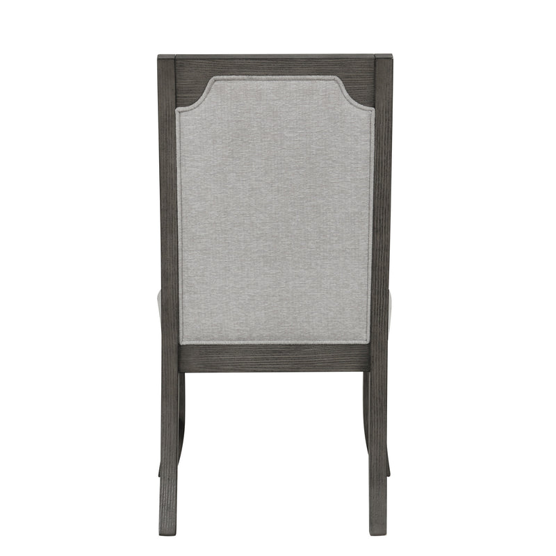LISBON DINING SIDE CHAIR (2 PER CARTON)-GRAY