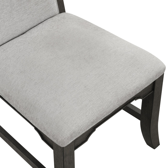 LISBON DINING SIDE CHAIR (2 PER CARTON)-GRAY