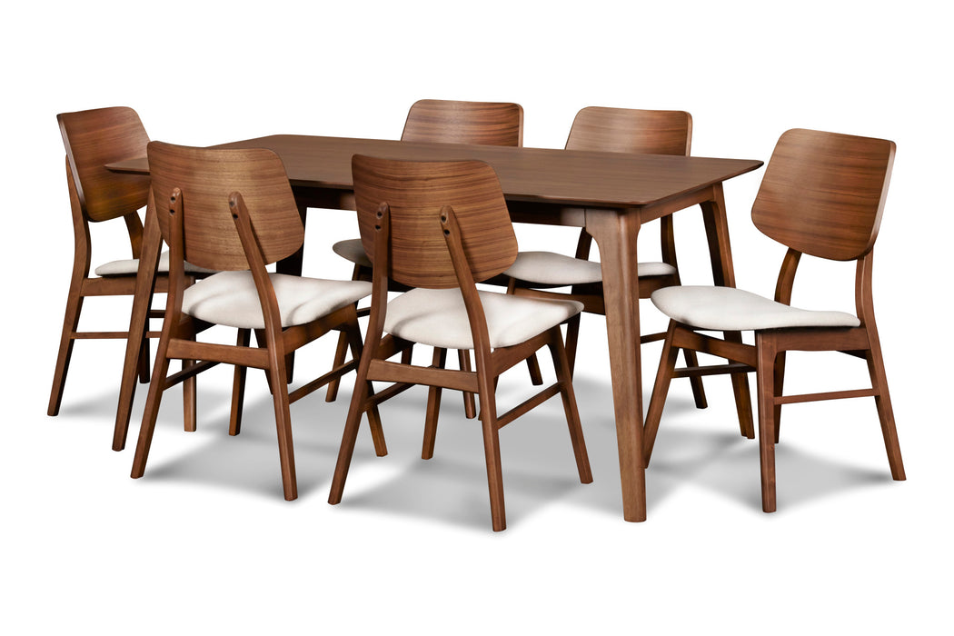 OSCAR 60" TABLE-WALNUT