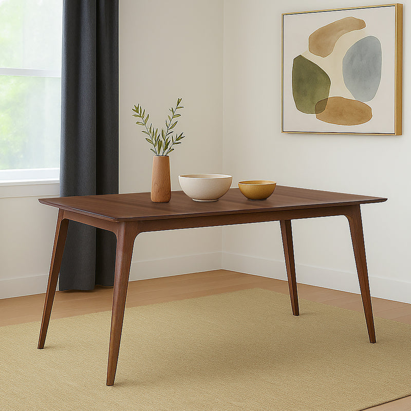 OSCAR 60" TABLE-WALNUT