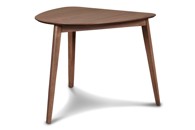 OSCAR CORNER TABLE-WALNUT