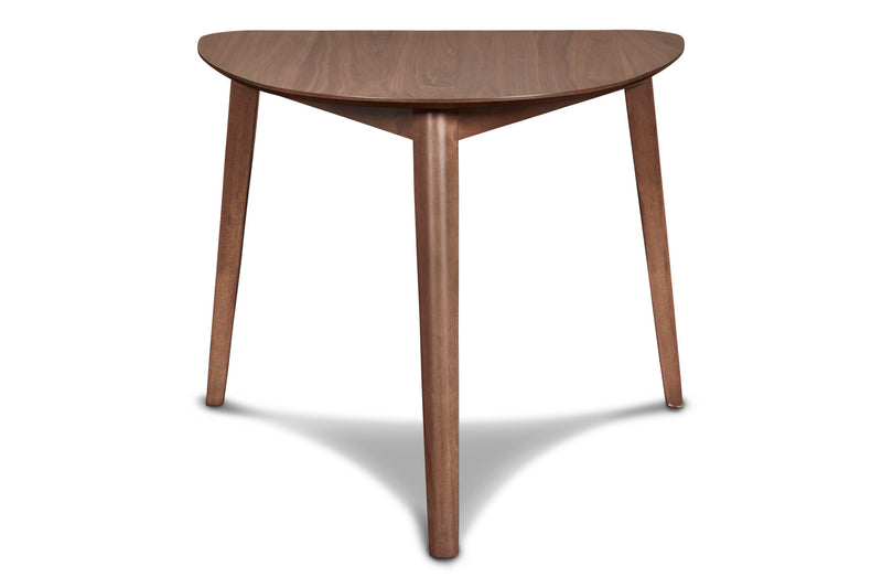 OSCAR CORNER TABLE-WALNUT