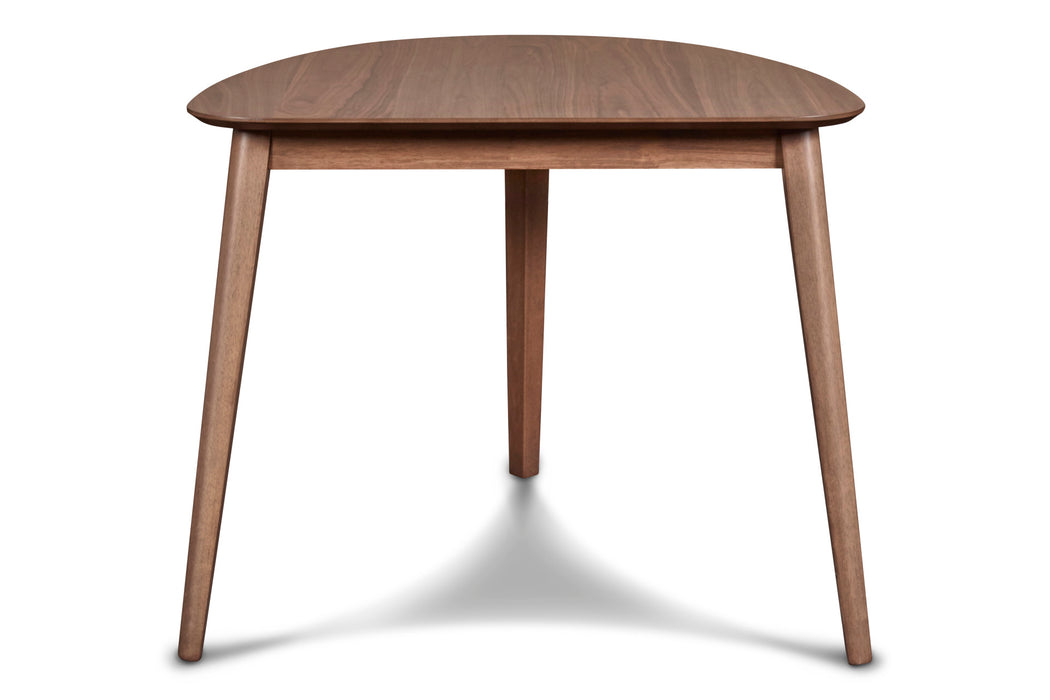 OSCAR CORNER TABLE-WALNUT