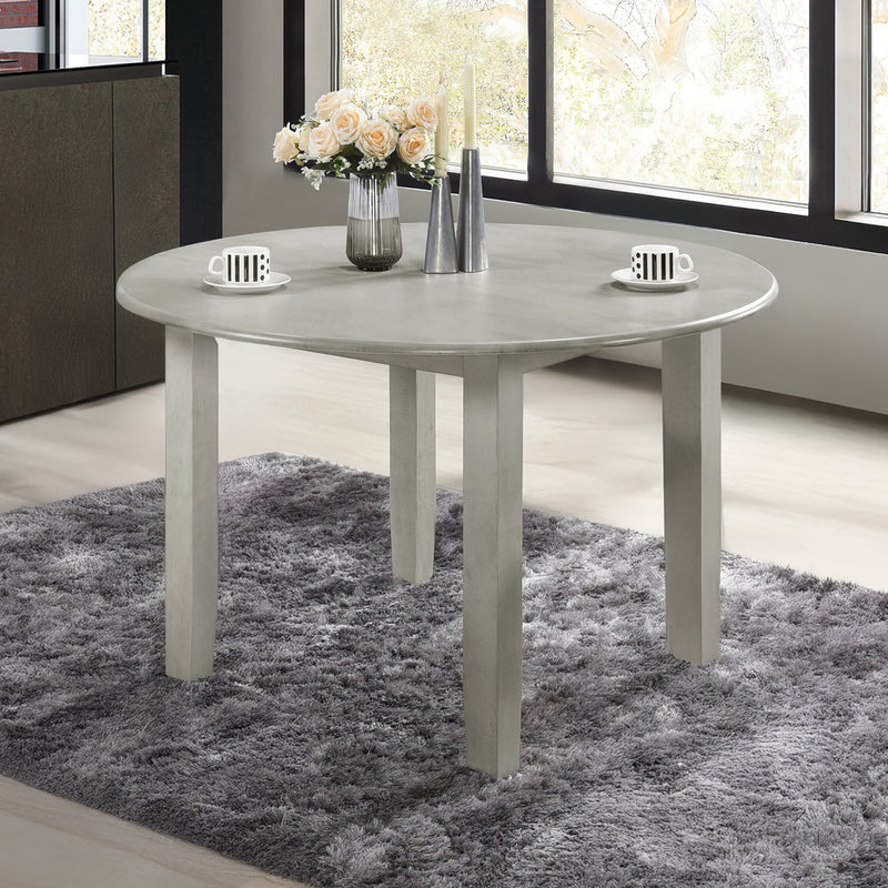 PASCAL 47" ROUND DINING TABLE-DRIFTWOOD