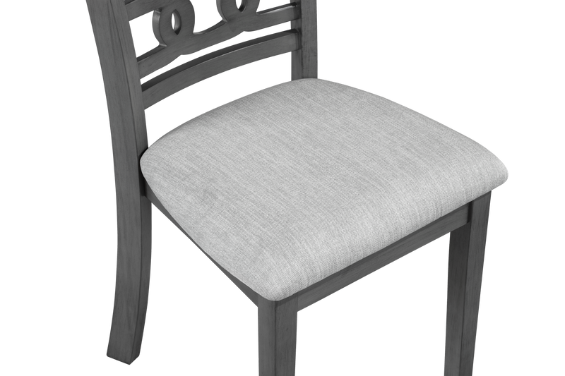 GIA DINING CHAIRS (2/CTN)-GRAY