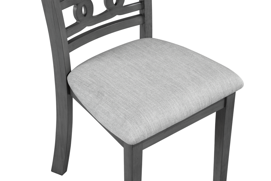 GIA DINING CHAIRS (2/CTN)-GRAY