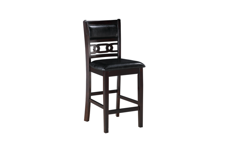 GIA COUNTER CHAIRS (2/CTN)-EBONY