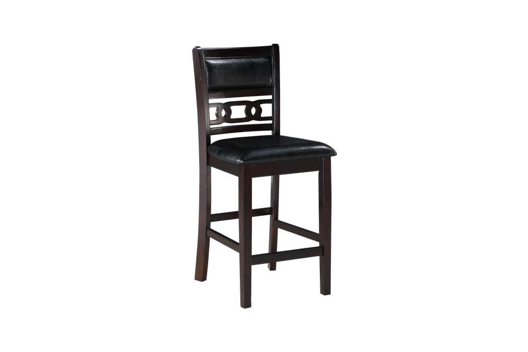 GIA COUNTER CHAIRS (2/CTN)-EBONY