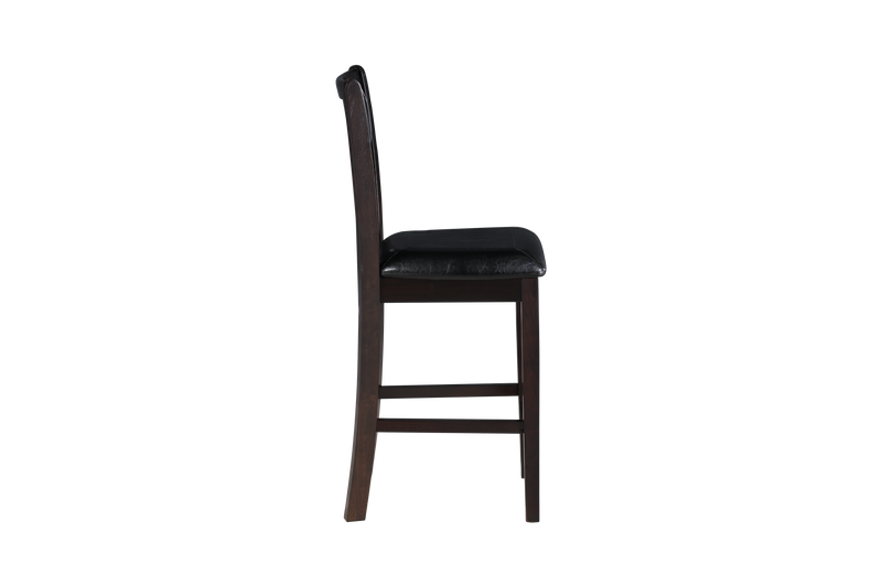 GIA COUNTER CHAIRS (2/CTN)-EBONY