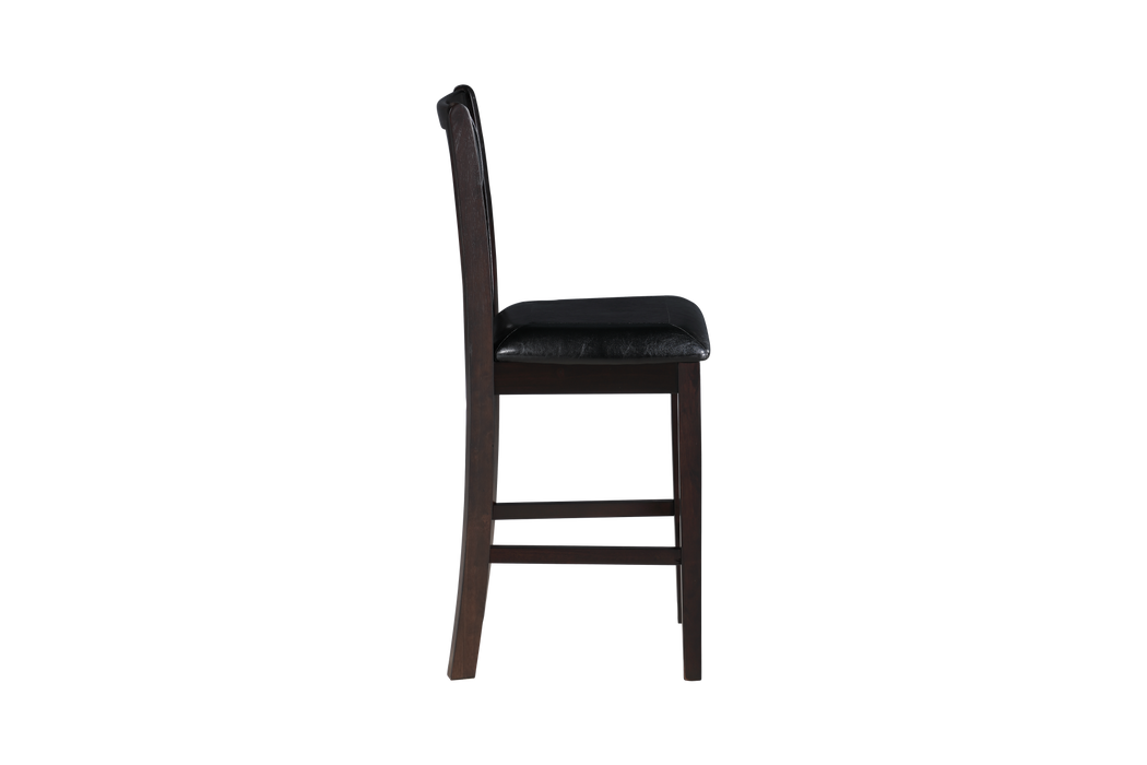 GIA COUNTER CHAIRS (2/CTN)-EBONY