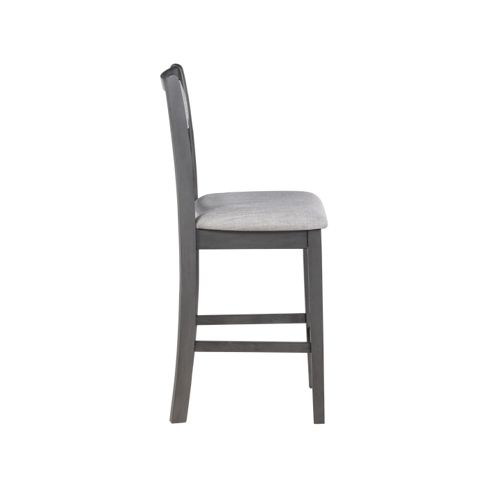 GIA COUNTER CHAIRS (2/CTN)-GRAY