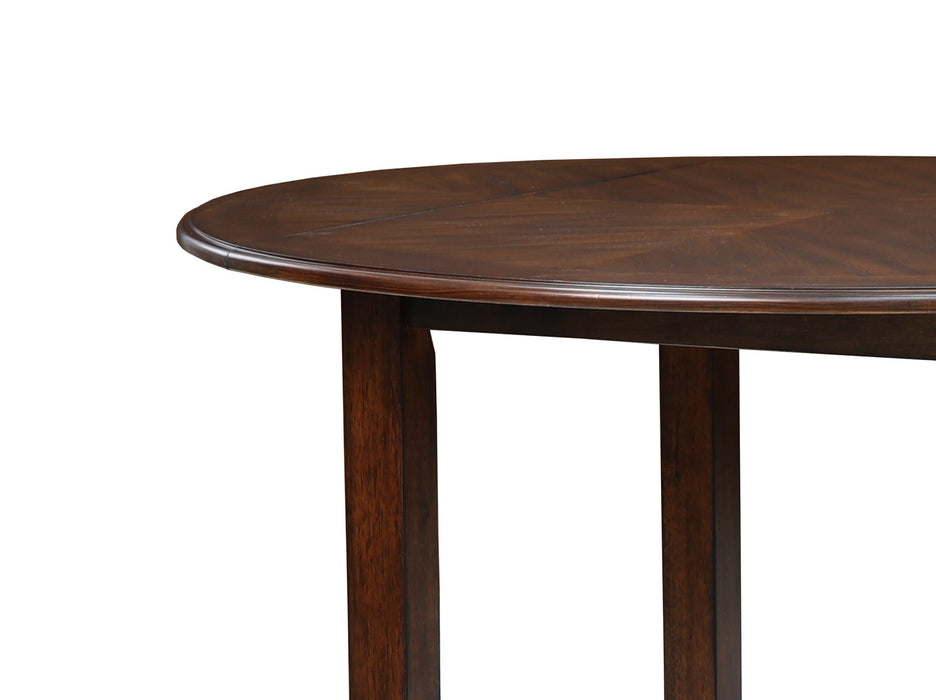 GIA 3 PC 42" DROP LEAF DINING TABLE & 2 CHAIRS-CHERRY