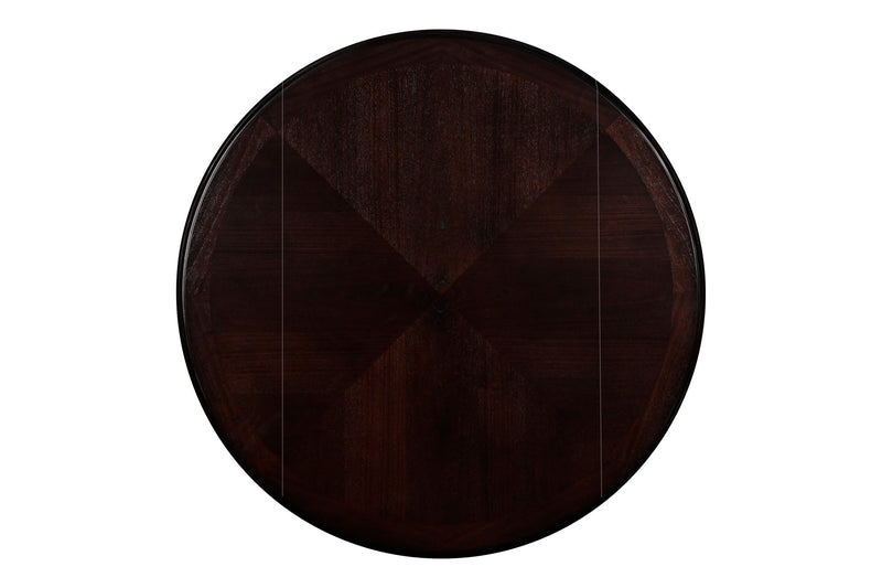 GIA 3 PC 42" COUNTER DROP LEAF TABLE & 2 CHAIRS-EBONY