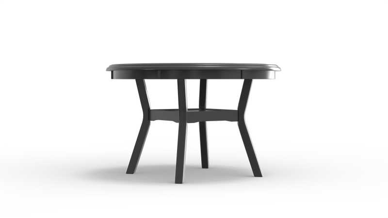 GIA 5 PC 47" ROUND DINING TABLE & 4 CHAIRS-GRAY
