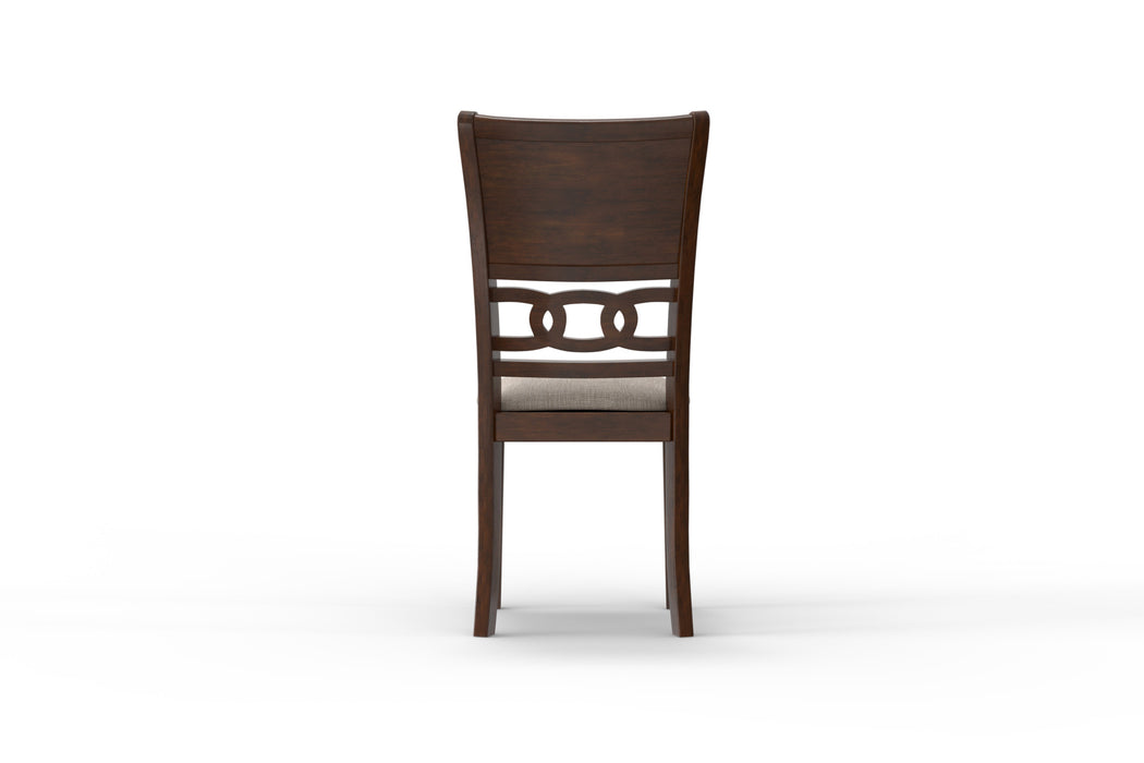 GIA 5 PC 48" RECTANGLE DINING TABLE & 4 CHAIRS-CHERRY