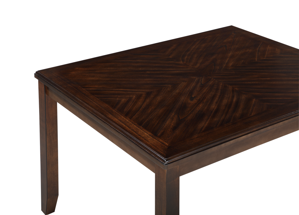 GIA 5 PC 48" RECTANGLE DINING TABLE & 4 CHAIRS-CHERRY