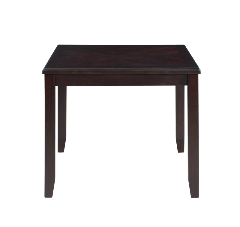 GIA 5 PC 48" RECTANGLE DINING TABLE & 4 CHAIRS-EBONY