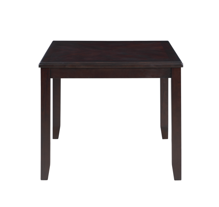GIA 5 PC 48" RECTANGLE DINING TABLE & 4 CHAIRS-EBONY