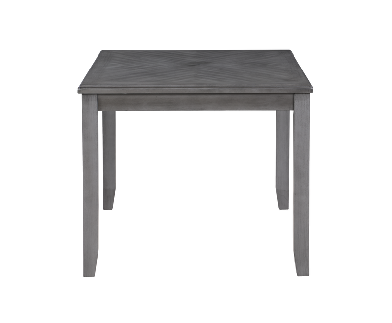 GIA 5 PC 48" RECTANGLE DINING TABLE & 4 CHAIRS-GRAY