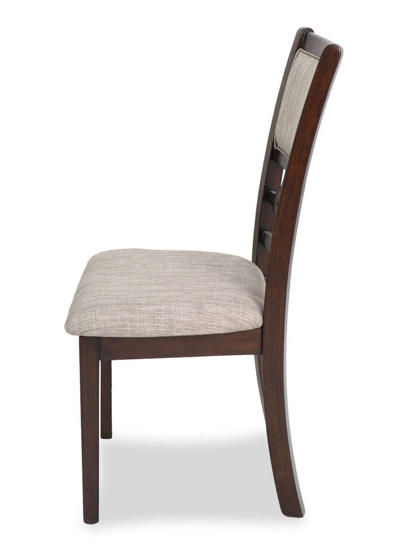 MITCHELL 5 PC DINING SET-BROWN CHERRY