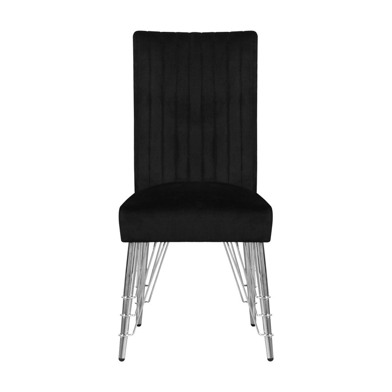 AVA DINING CHAIR (2 PER CARTON) -BLACK