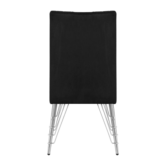 AVA DINING CHAIR (2 PER CARTON) -BLACK