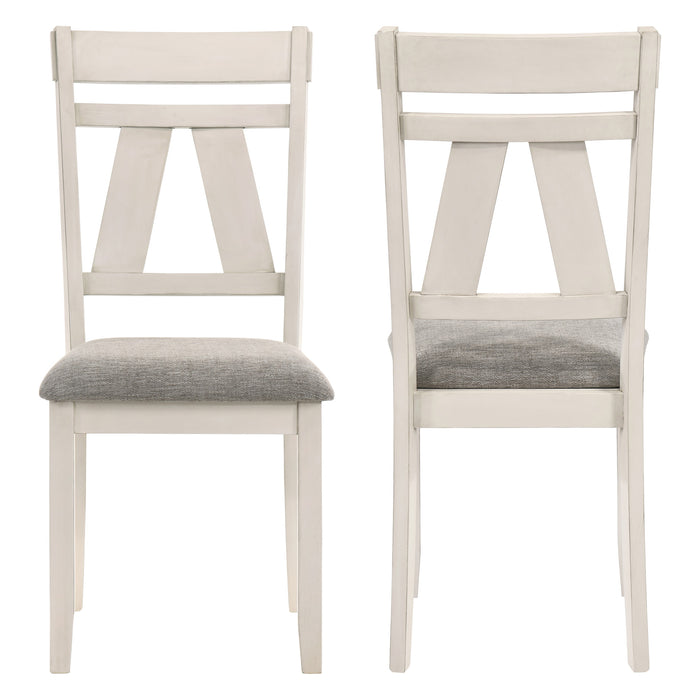 MAISIE SIDE CHAIR-WHITE