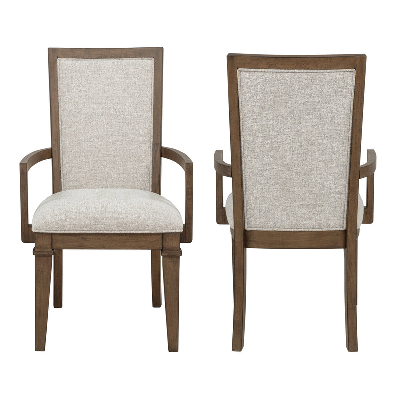 MARIANA UPHOLSTERED ARM CHAIR (2 PER CARTON)-VINTAGE MOCHA
