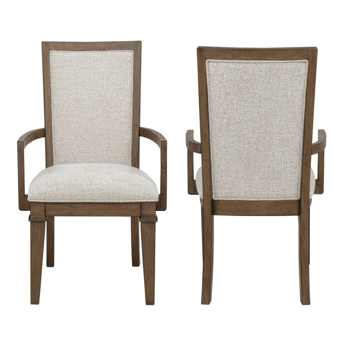 MARIANA UPHOLSTERED ARM CHAIR (2 PER CARTON)-VINTAGE MOCHA