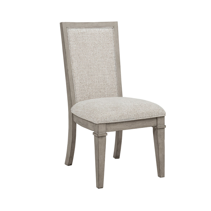 MARIANA UPHOLSTERED SIDE CHAIR (2 PER CARTON)-VINTAGE CREME
