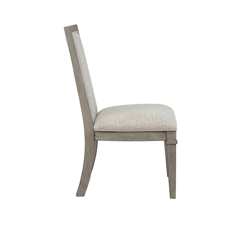 MARIANA UPHOLSTERED SIDE CHAIR (2 PER CARTON)-VINTAGE CREME