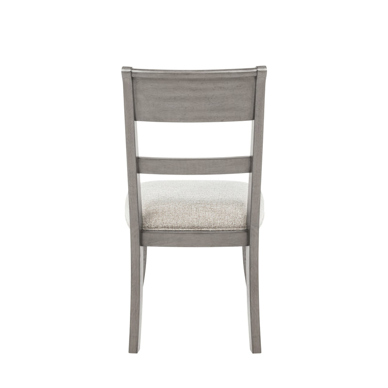 MARIANA WOOD BACK SIDE CHAIR (2 PER CARTON)-VINTAGE CRÈME