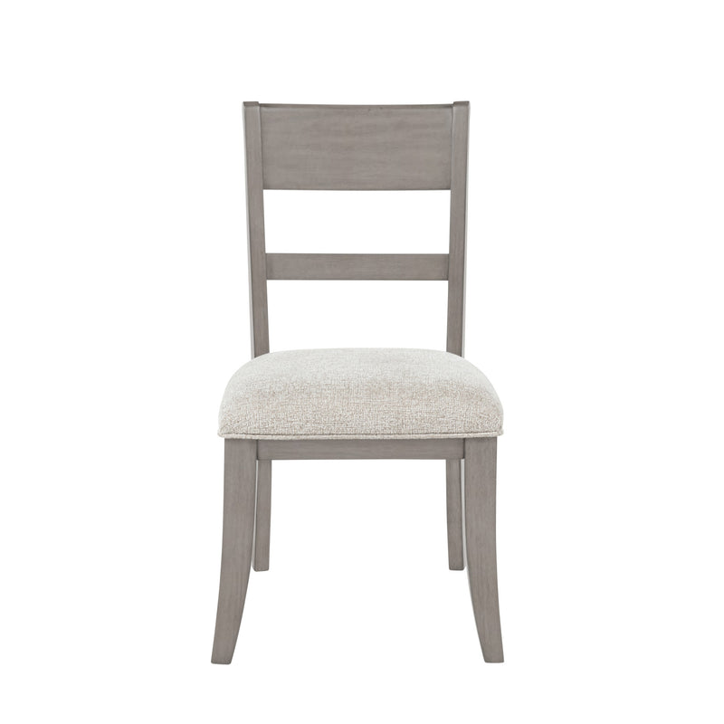MARIANA WOOD BACK SIDE CHAIR (2 PER CARTON)-VINTAGE CRÈME