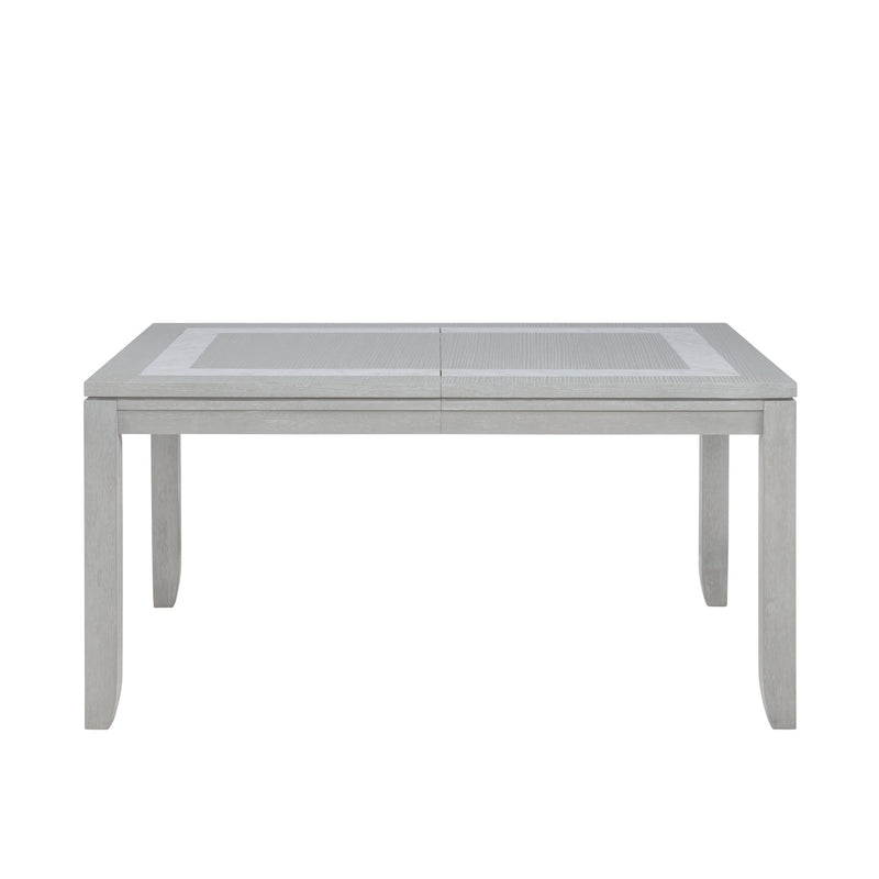 FIONA RECTANGLE DINING TABLE-MIST GRAY