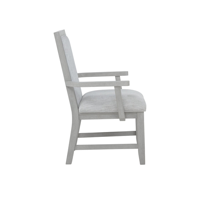 FIONA DINING ARM CHAIR (2 PER CARTON)-MIST GRAY