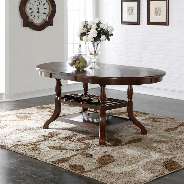 BIXBY DINING TABLE-ESPRESSO