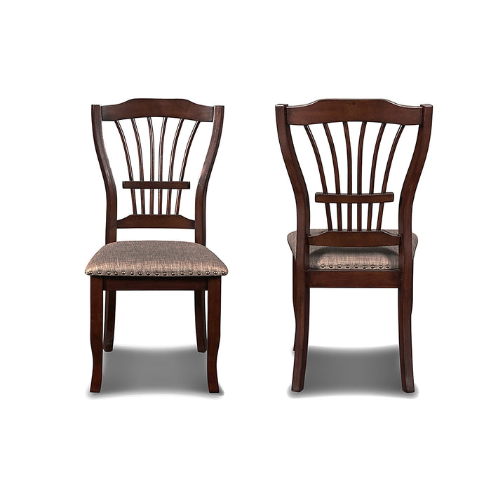 BIXBY  DINING CHAIR (2 PER CARTON)-ESPRESSO