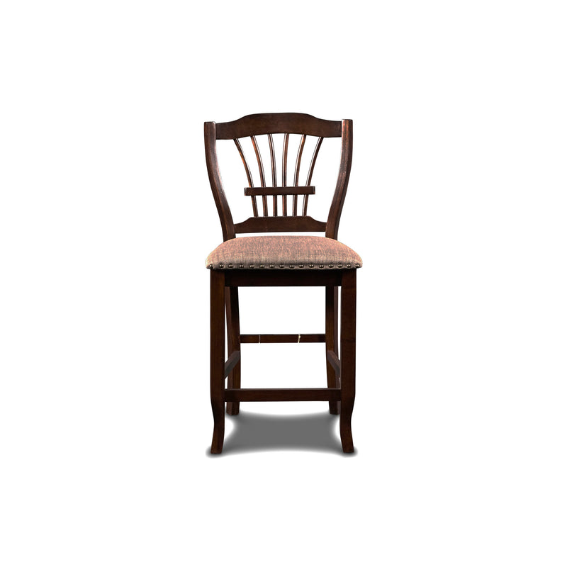 BIXBY  COUNTER  CHAIR (2 PER CARTON)-ESPRESSO