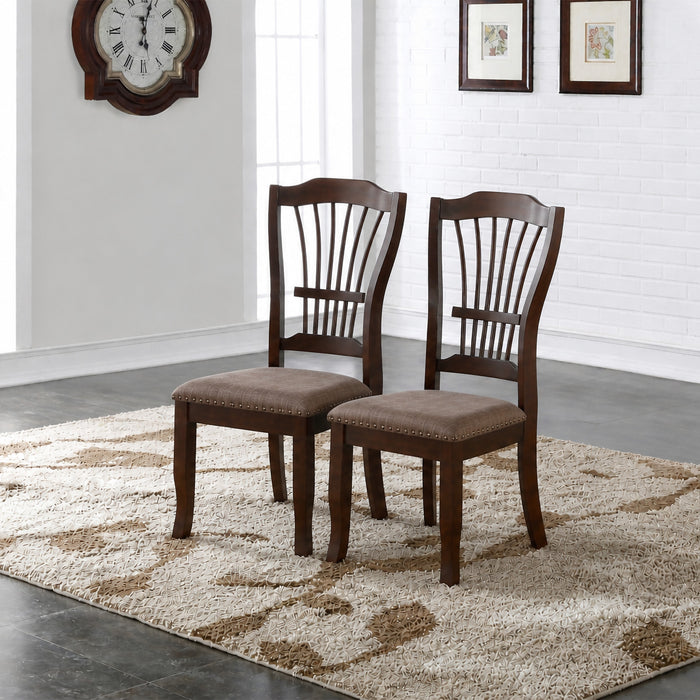 BIXBY  DINING CHAIR (2 PER CARTON)-ESPRESSO